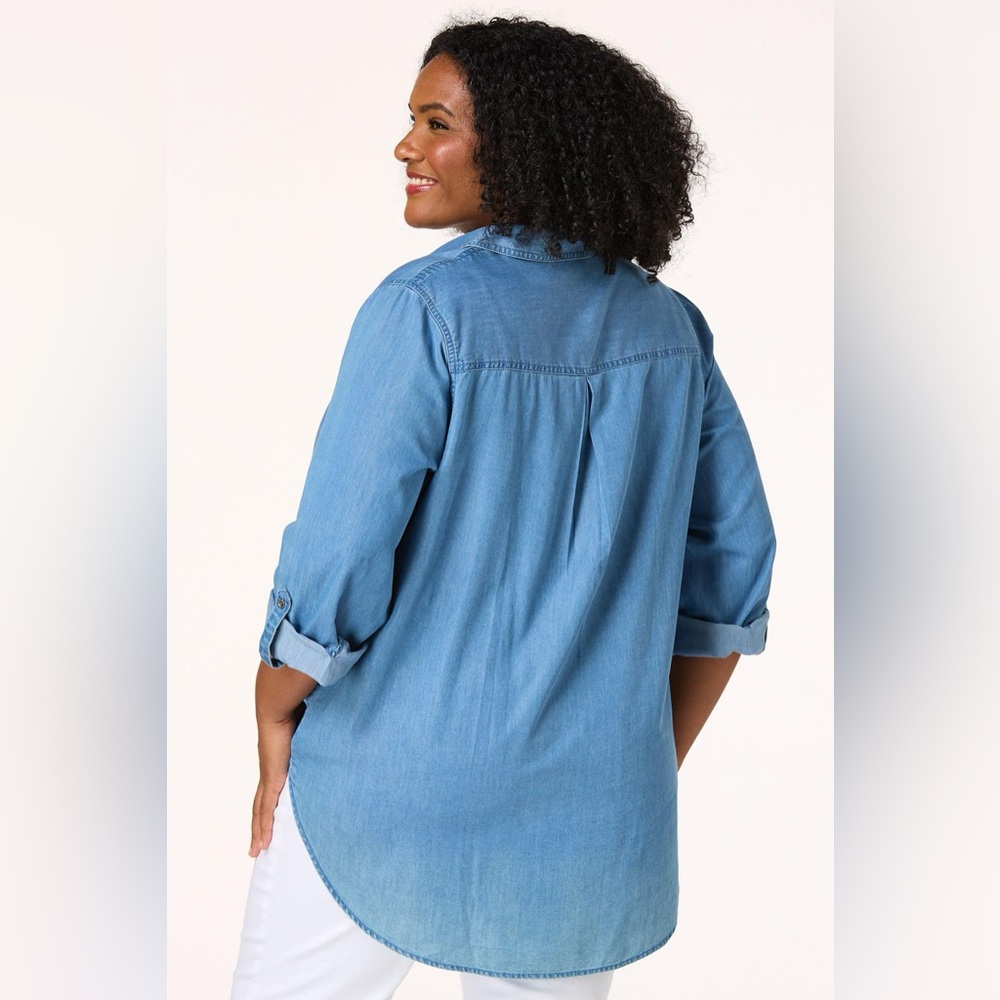 Cato Light Blue Button Down Shirt